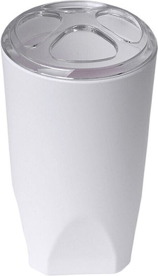 Foxy Toothbrush Support Base Plastic White