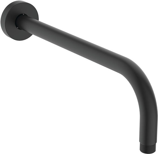 Shower Arm Extension Ideal Standard Idealrain Family B9444xg Black Matte Silk Black