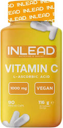 Inlead Nutrition Vitamin C Витамин 1000мг 90 вегетариански капсули