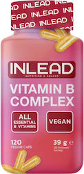 Inlead Nutrition Vitamin B Complex Витамин 120 вегетариански капсули