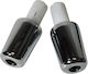 Handlebar Counterweights Heavy Cylindrical Nickel 200g/piece Buzzetti
