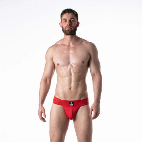 Leader Herren Jockstrap Rot