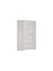 Двойна врата Гардероб Ъгъл Salcame 103 Craft White 96x96x191см