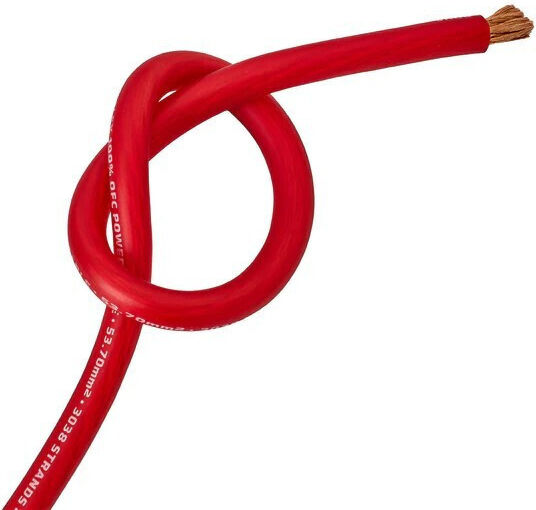 Pc10ccar Pure Cca 10.2mm² Power Wire Auto-connect Red