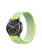 Kalebol Λουράκι Υφασμάτινο Κίτρινο (Galaxy Watch4/5/6/7/FE/4 Classic/6 Classic/5 Pro)