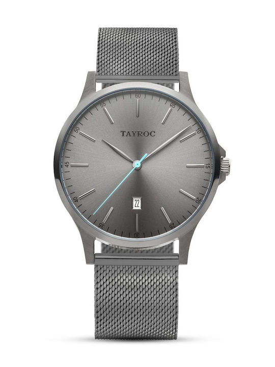 Tayroc Herrenuhr Metallisch
