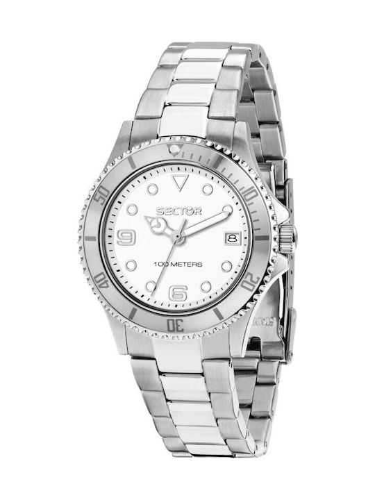 Sector Women's Watch with Silver Metal Bracelet