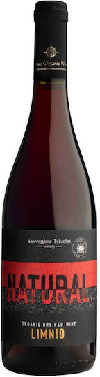 Limnos Organic Wines Wine Natural Limnio Red Dry 750ml