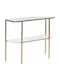 Berwyn 1669 Konsole White Marble, Gold L100xB35xH84cm