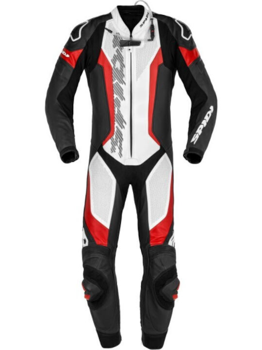 Δερμάτινη Φόρμα Αναβάτη Spidi Laser Pro Perforated Red