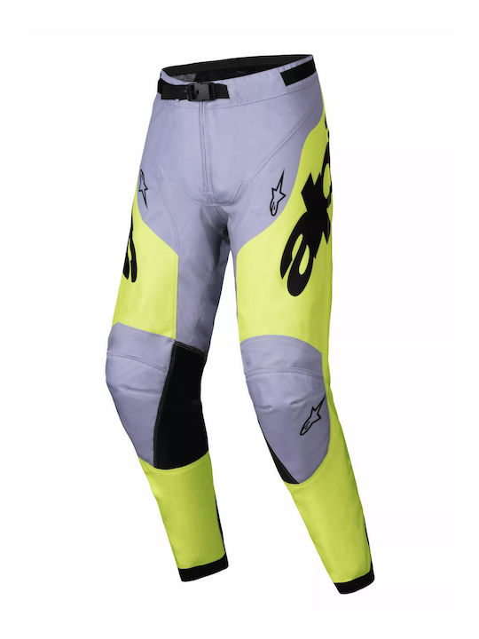 Alpinestars Racer Καλοκαιρινό Ανδρικό Παντελόνι Motocross Γκρι