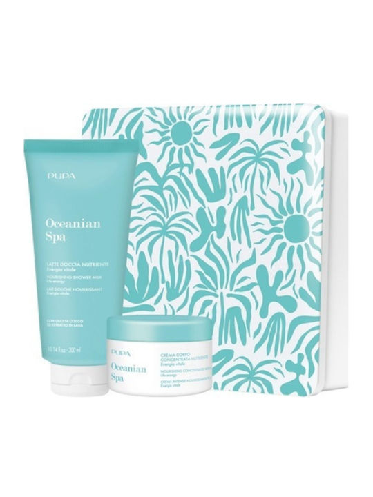 Pupa Oceanian Spa Kit 2 Σετ Περιποίησης για Ενυδάτωση & Καθαρισμό Σώματος 2τμχ