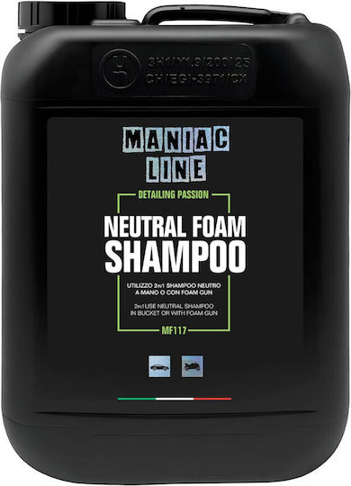 Ma Fra Maniac Line Neutral Autoshampoo Aktivschaum mit Parfüm Kaugummi 5L