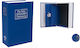 Book Safe Lock New English Dictionary Blue 11.5x5.5x18cm Galifas 7903071 Galifas
