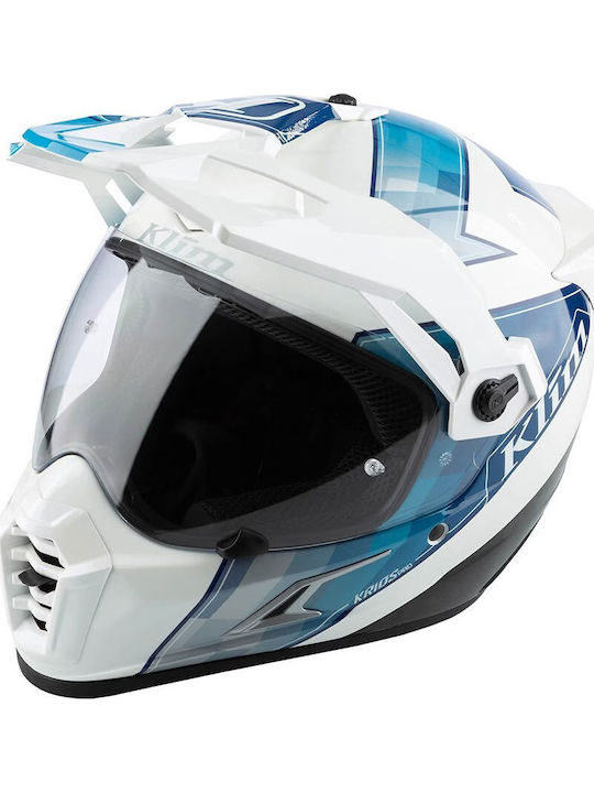 Klim Dual Krios Pro Spectrum White-blue Κράνος ...