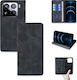 Vintage Magnet Wallet Sonique Xiaomi Xiaomi 15 Pro 5G Black Mobile Phone Case