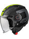 Axxis Metro S Black Matt Motorcycle Helmet Jet ECE 22.06 1200gr