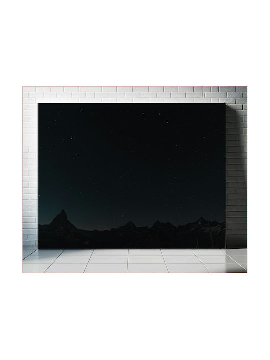 Панел Starry Night Over Mountains Една Нощ Над ...
