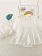 Nannie Alb Rochie de Botez