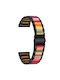 Dual-Color Metal Resin Strap Xiaomi Redmi Watch 5 Active Xiaomi Redmi Watch 5 Lite 48mm Black+Rainbow