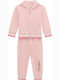 Kids Sweatpants Set Cotton Candy Pink 2pcs Active
