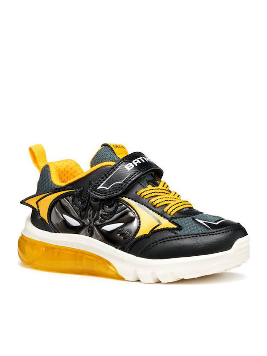 Ciberdron Παιδικά Sneakers με Σκρατς Μαύρα