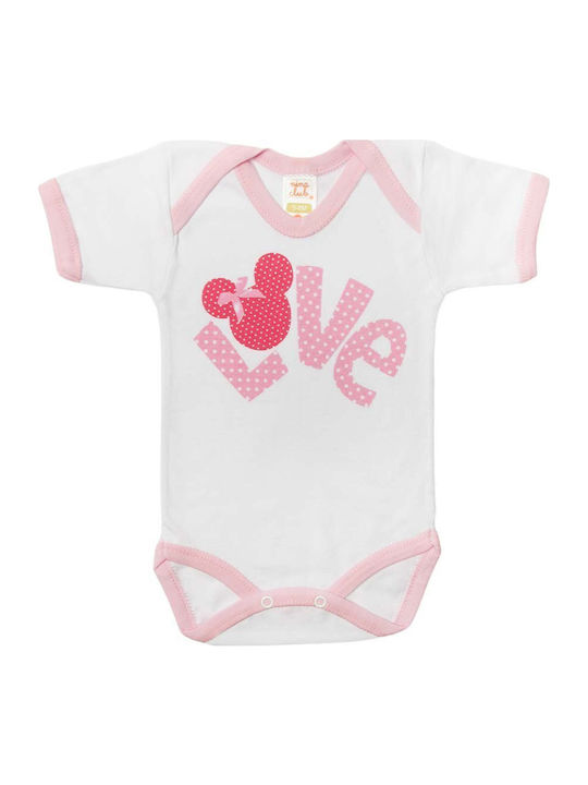 Nina Club Short-Sleeved White/Pink