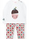 Kids' Set with Pants Winter 2pcs White