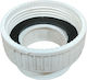 Contraction Plastic White 1 1/4" Male X 1 1/2" Female Siphons 1007 Remer