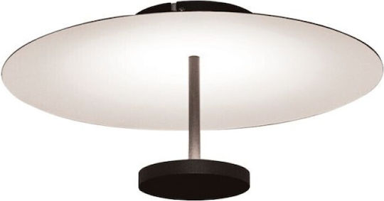 Viokef Deckenleuchte 50 cm Schwarz mit Integrierter LED