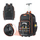 Vevor Tool Backpack Black L45xW27.5xH56cm
