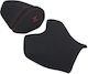Kawasaki Z750 1000 2007-2009 Motorcycle Seat Cover Black Black Stitching
