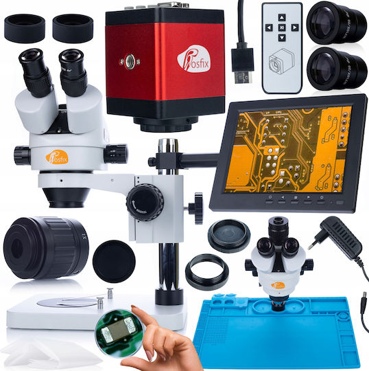 Rosfix Biological Educational Trinocular Microscope