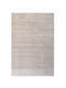 Tzikas Carpets 64232 Handgefertigt Teppich Rechteckig Synthetisch,Polyester/Cotton/Leather mit Fransen Beige