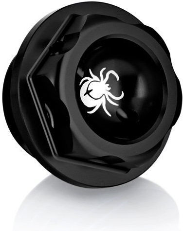 Paraxite Motorcycle Oil Filler Cap Aluminum M26x3 Black Colour Paraxite 1 Pc L.poc009n
