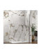 Karag Walkin 1 Σταθερό Πλαϊνό Ντουζιέρας 100x200cm Clear Glass Cromo