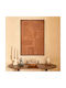 Atmosphera Canvas 3D Jilani 60 x 90 cm – Brown Embossed 210455