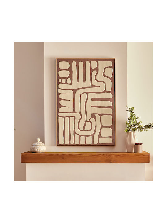 Atmosphera 3D Canvas Marcella 60 x 90 cm – Brown 210462