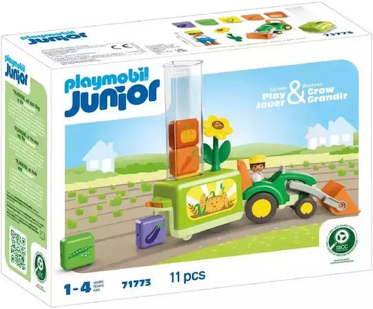 Playmobil Junior Tractor pentru 1-4 ani