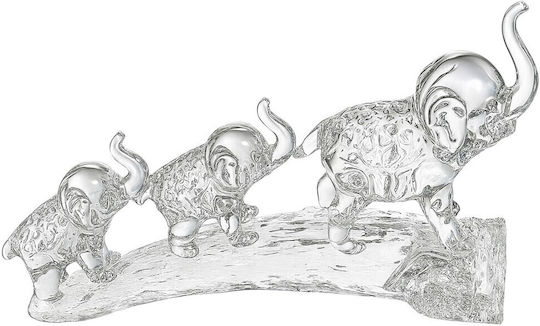 Galifas Dekorativer Elefant aus Kristall 17x4.6x9cm 1Stück