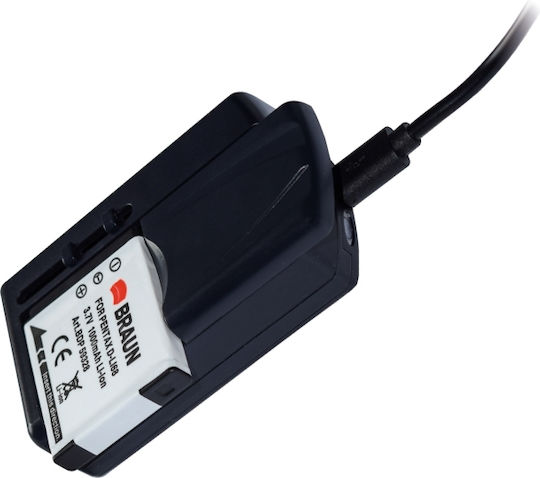 Braun Phototechnik Single Battery Charger Compatible with Canon / Nikon / Sony / Fujifilm / Panasonic / Pentax