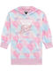 Children's Dress Long Sleeve Rainbow Multi Combo