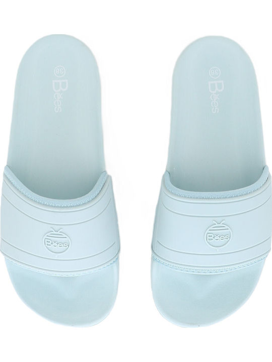 Women's Slides Light Blue