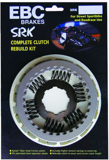 Ebc Set Discuri De Ambreiaj Metalice Fibrate Aramid Srk150 Kawasaki Z 800 Abs 13-16