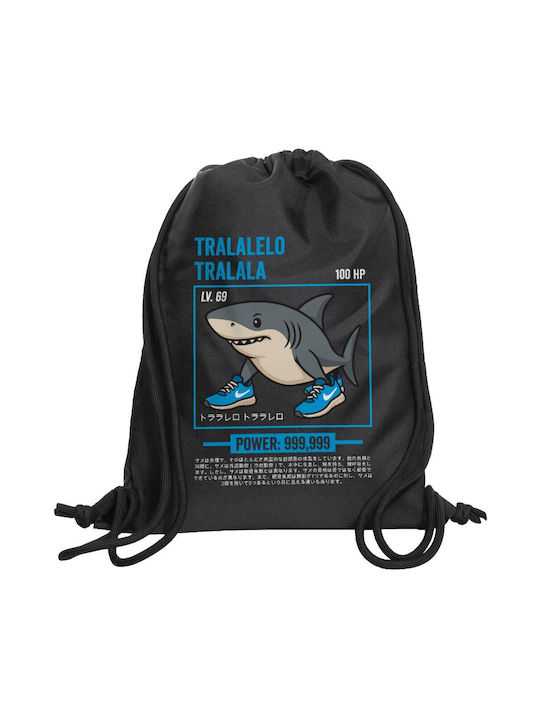 Koupakoupa Tralalero Tralala Gym Backpack Black
