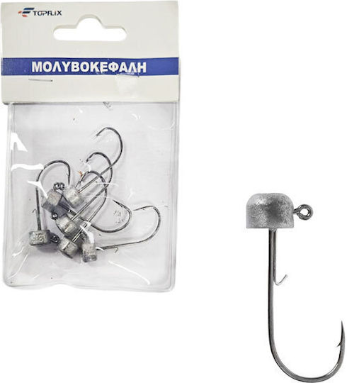 Fishing Jig Heads Cylinder Head 6g Jig Head Hooks Cylinder Head
