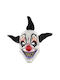 Clown Maske Schwarze Tüpfel Horror Latex 3-2617