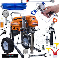 Rosfix ZESTAW-3AXE-4B7R Ηλεκτρικό Πιστόλι Βαφής 2200W 6.5lt Rosfix ZESTAW-3AXE-4B7R Ηλεκτρικό Πιστόλι Βαφής 2200W 6.5lt
