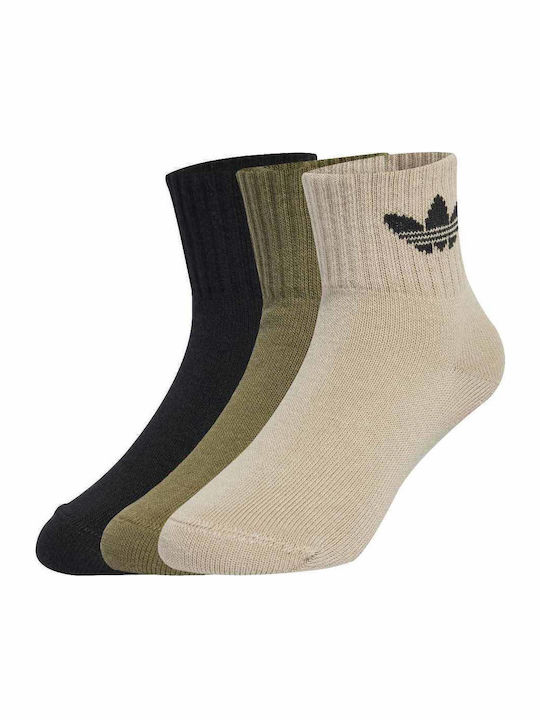 adidas Kids' Socks Knee-High Stone 3 Pairs
