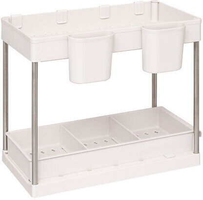 5Five Tabletop Plastic Base 21.5x40.7x34cm Beige